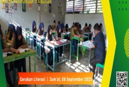 Gerakan Literasi di SMKs TI Muhammadiyah 11 Sibuluan