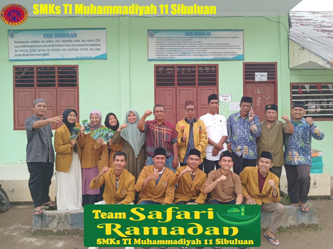 Safari Ramadhan 1445H SMKs TI Muhammadiyah 11 Sibuluan di Tapteng – Sibolga